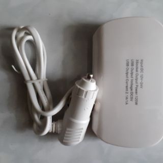 Sạc xe hơi 3 tẩu + 2 usb Weitoo WT-22 - Hồ Phạm
