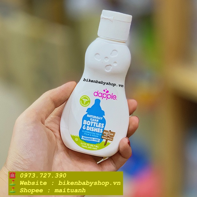 Nước rửa bình cô đặc Dapple 88.7ml