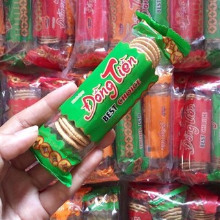Bánh quy đồng tiền bịch 10 gói