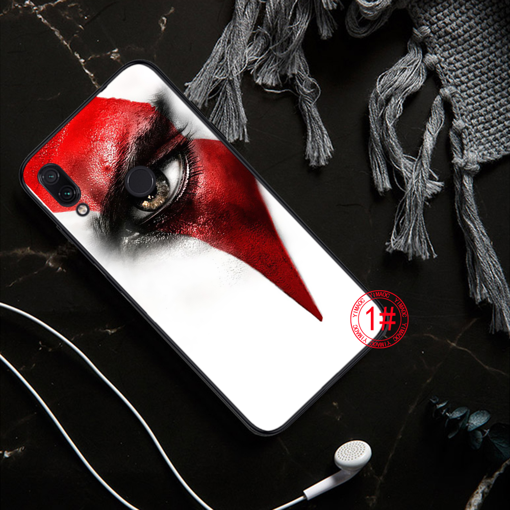 Ốp Lưng Mềm In Hình Kratos God Of War 4 Cho Xiaomi Mi 11i 11 Redmi K3 Redmi K40 Note 9 10 Pro Max