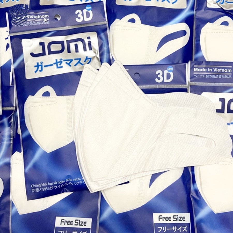 Khẩu Trang Ngăn Khói Bụi & Vi Khuẩn 3D Jomi