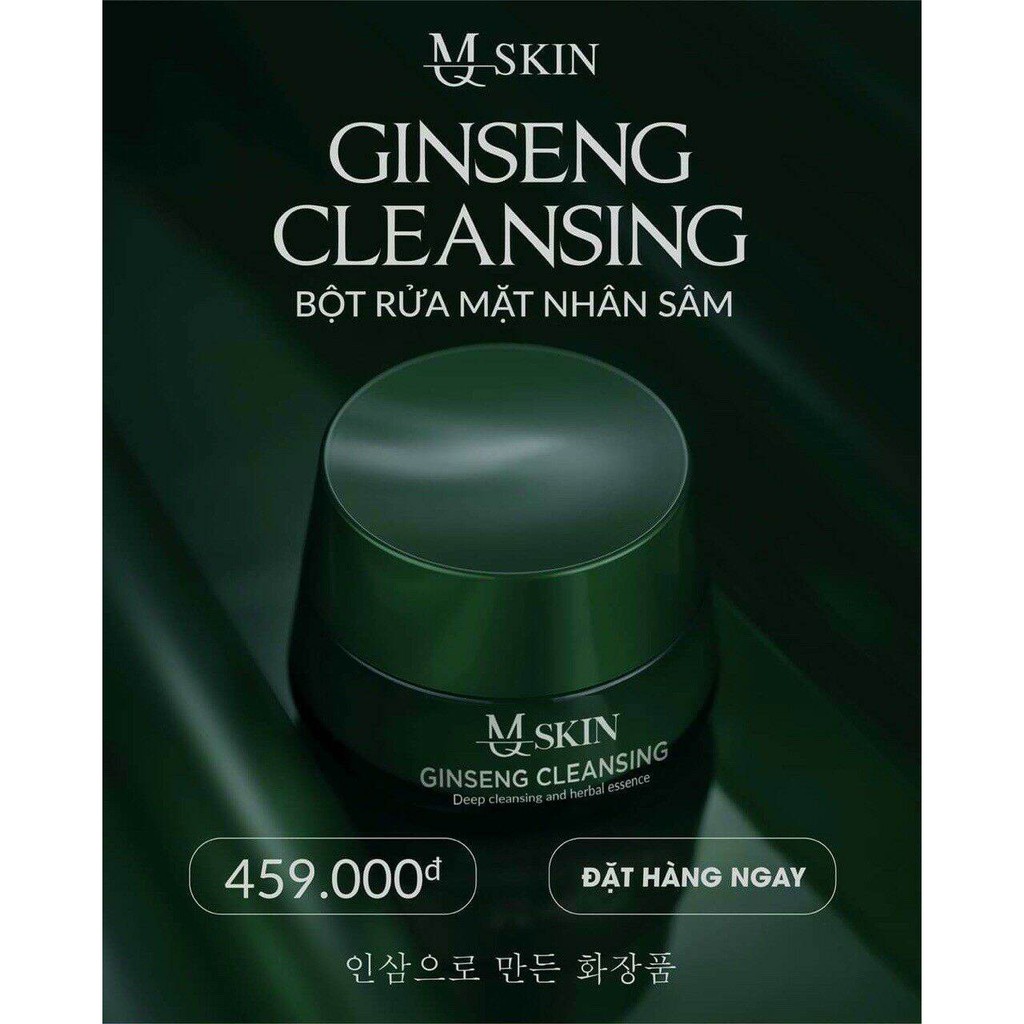 Bột Rửa Mặt Nhân Sâm MQ - Chính Hãng