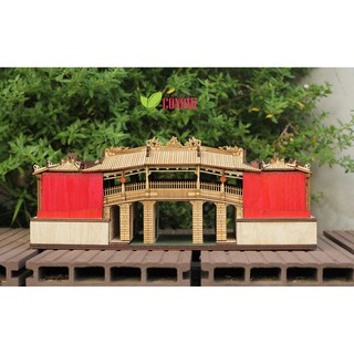 MÔ HÌNH CHÙA CẦU HỘI AN 3D