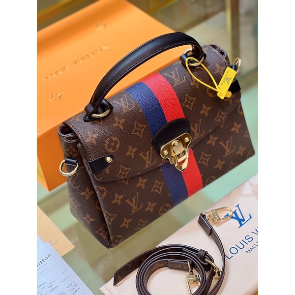 Túi LV cặp hoa nâu