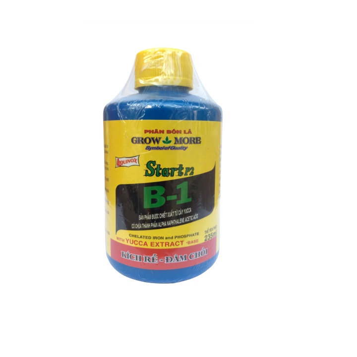 Phân bón lá vitamin B1 lọ 235ml dùng cho các loại cây trồng