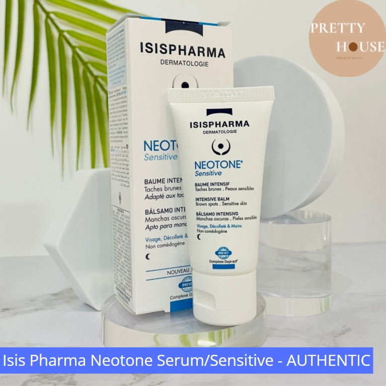 Neotone Serum / Sensitive kem dưỡng sáng làm mờ thâm nám, đốm nâu – ISIS Pharma 30ml