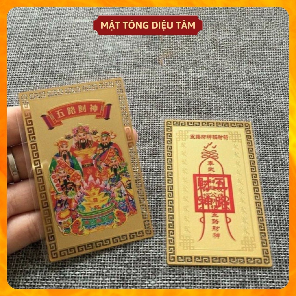 NGŨ LỘ THẦN TÀI PHÙ - ĐÃ ĐƯỢC KHAI QUANG