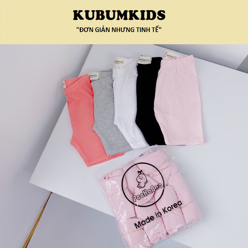 Quần LEGGING LỬNG Peekaboo bé gái 7-18kg