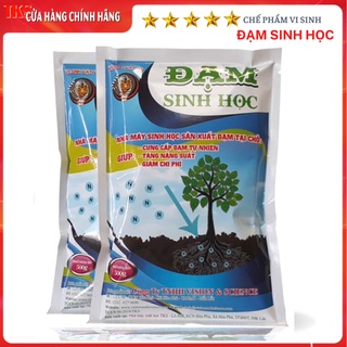 ĐẠM SINH HỌC Phân Bón Vi Sinh Vật Cố Định Đạm, Chuyển Hóa Dinh Dưỡng - Gói 500Gr