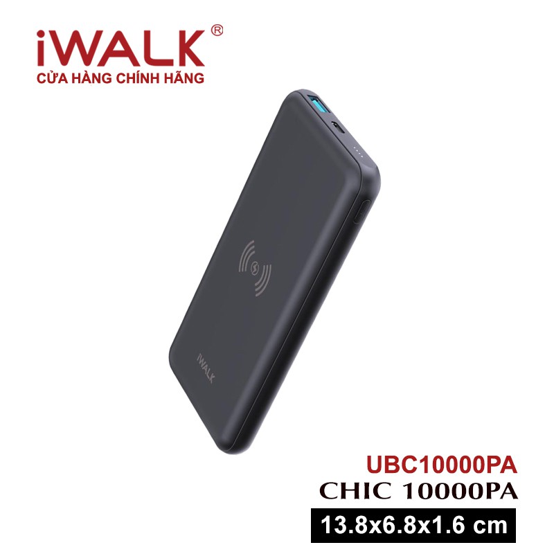 Sạc dự phòng iWALK UBC10000PS 10000mAh