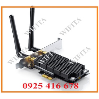 Card mạng không dây dùng để thu wifi TP-Link Archer T6E, Hàng chính hãng bảo hành 24 tháng