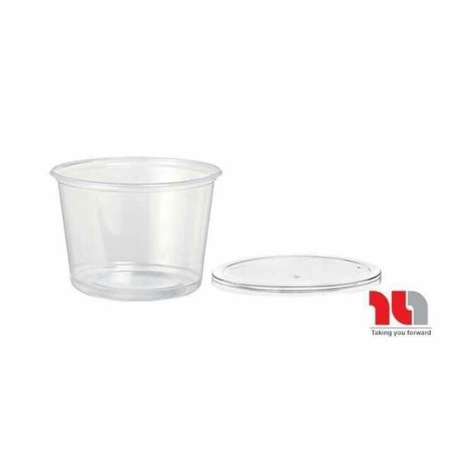 Lock 10 hộp nhựa tròn Microwave 500ml