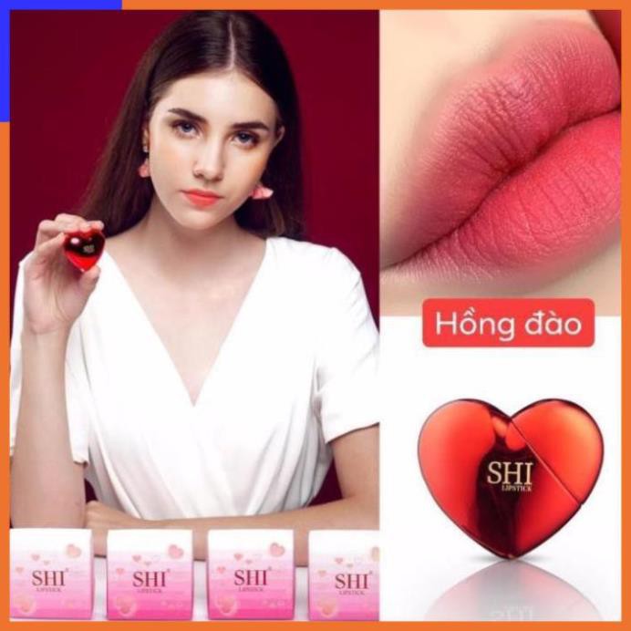 Son trái tim SHI (Hàng Mới Về) Son Môi Dưỡng Ẩm Chống Nước Lâu Trôi Tiện Dụng Chất Lượng Cao V V V | BigBuy360 - bigbuy360.vn
