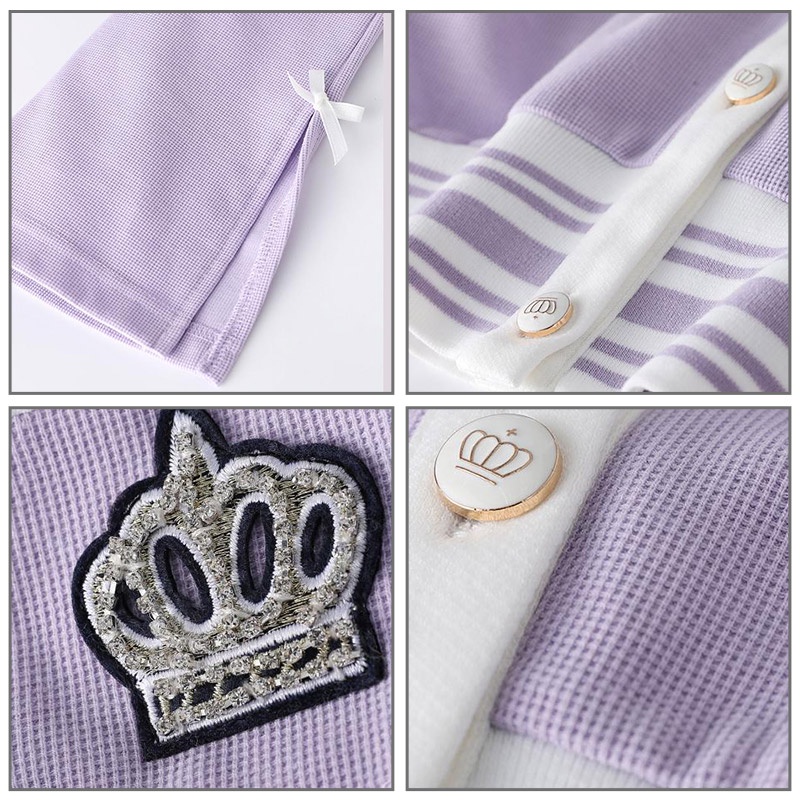 Set đồ thể thao IQ ANGEL thời trang mùa thu phong cách Hàn Quốc xinh xắn cho bé gái