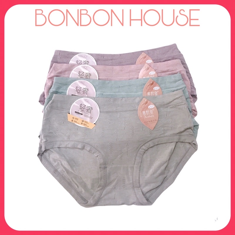 Quần Lót Cotton Sồi Hoạ Tiết Siêu Nhẹ