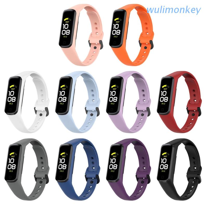 Dây Đeo Thay Thế Chất Liệu TPU Silicone Chống Mồ Hôi Cho Samsung-Galaxy Fit2 SM R220