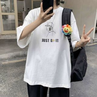 Áo thun tay lỡ Unisex JUST DO IT