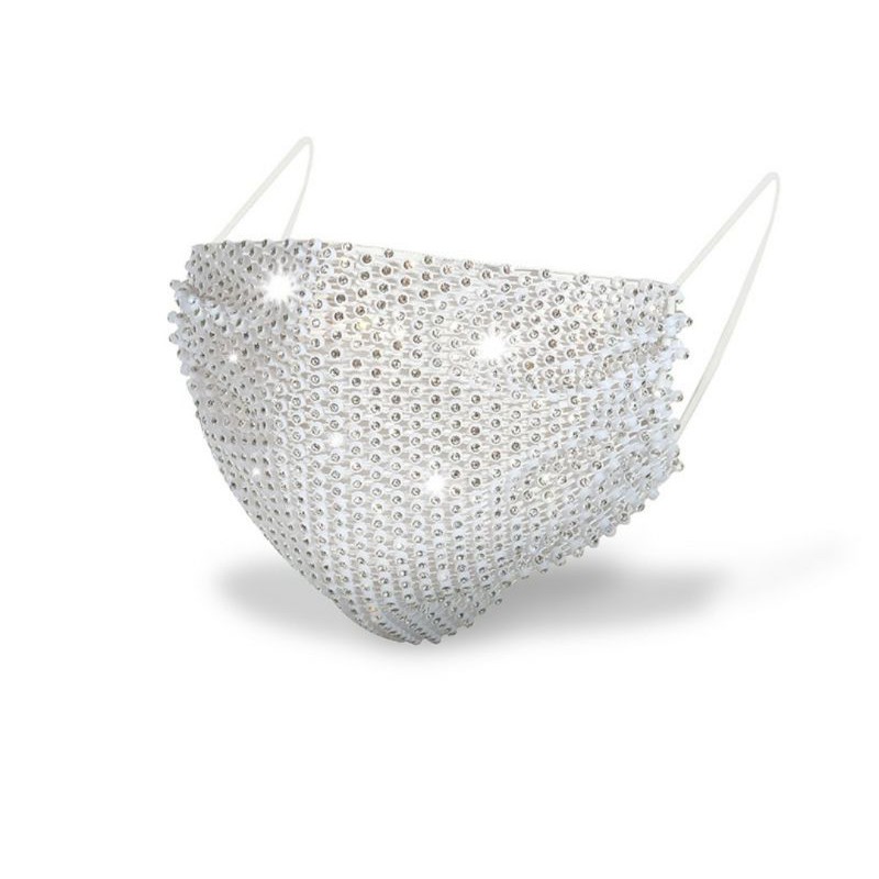 [HÀNG MỚI VỀ] Khẩu Trang Đính Đá Pha Lê Kim Sa Lấp Lánh Kim Tuyến Khẩu Trang Hot Trend Tiktok Sắc Màu Nhiều Màu XUMI800 | BigBuy360 - bigbuy360.vn
