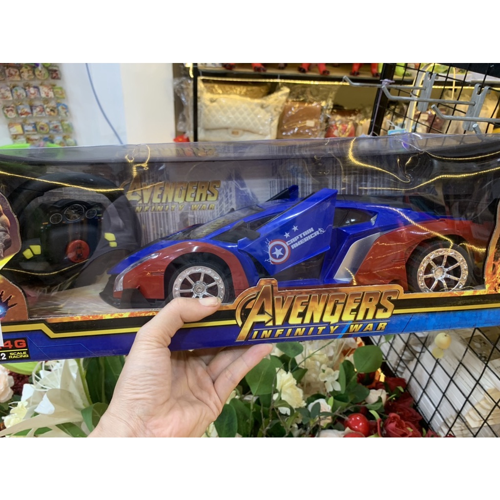 Đồ chơi xe điều khiển từ xa Avenger Captain America