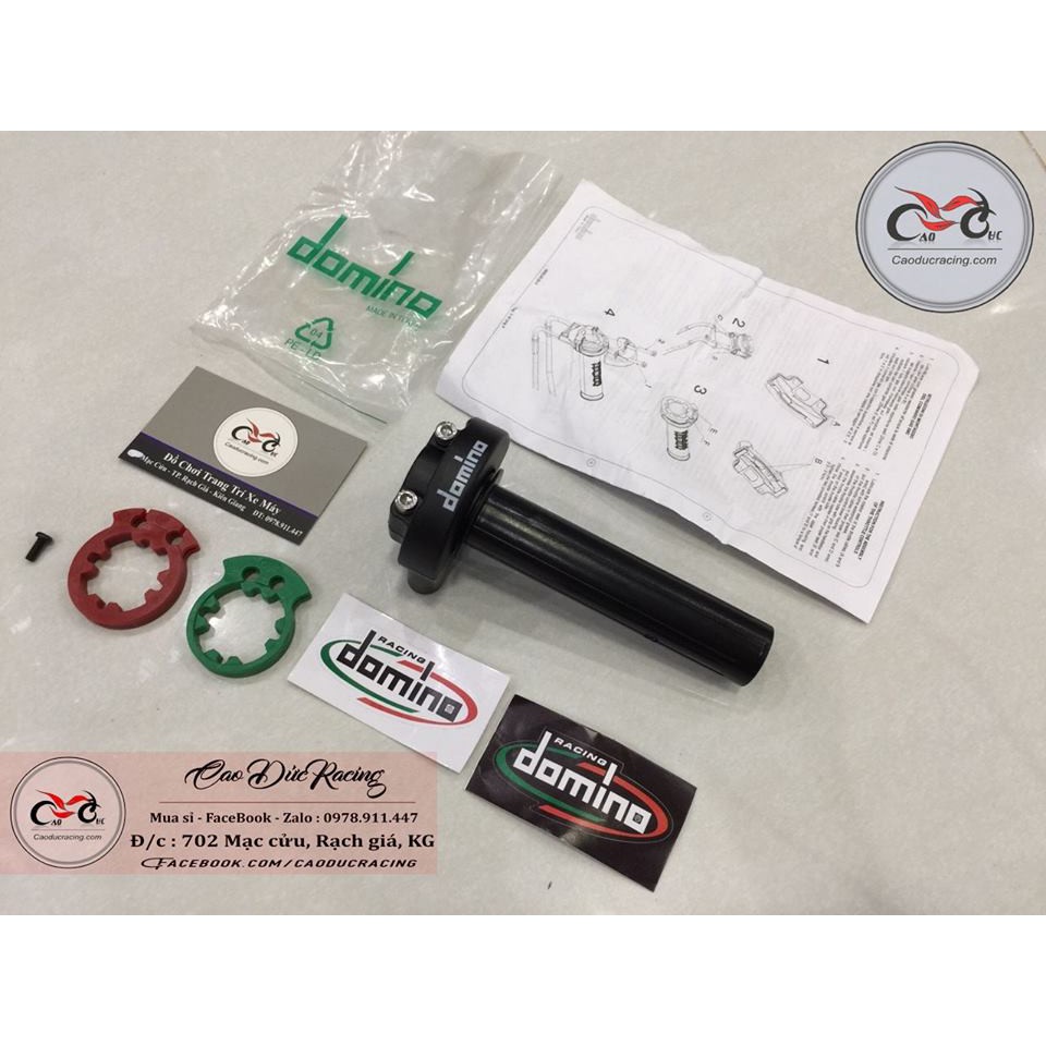 Cùm tăng tốc domino 2 dây ga - Rút ngắn hành trình vặn ga