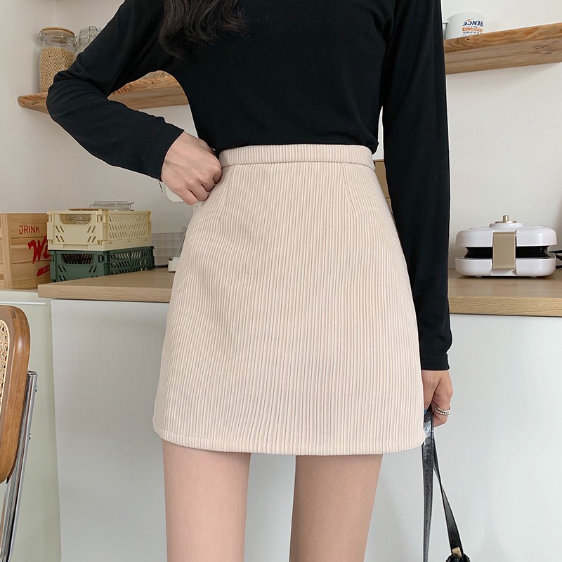 Chân Váy Chữ A Lưng Cao Phong Cách Hàn Quốc Dễ Phối Đồ Hợp Thời Trang | BigBuy360 - bigbuy360.vn