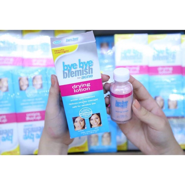 Lotion chấm mụn lưu huỳnh ngăn mụn cấp tốc Byebye blemish drying