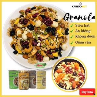 Ngũ Cốc Giảm Cân- Granola siêu hạt - Ngũ Cốc Ăn Kiêng - granola ăn kiêng không đường