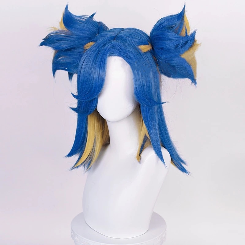 Bộ Tóc Giả Cosplay Nhân Vật Galorant Bằng Sợi Tổng Hợp Chịu Nhiệt