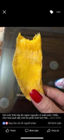 200g Xoài sấy dẻo Thái Lan