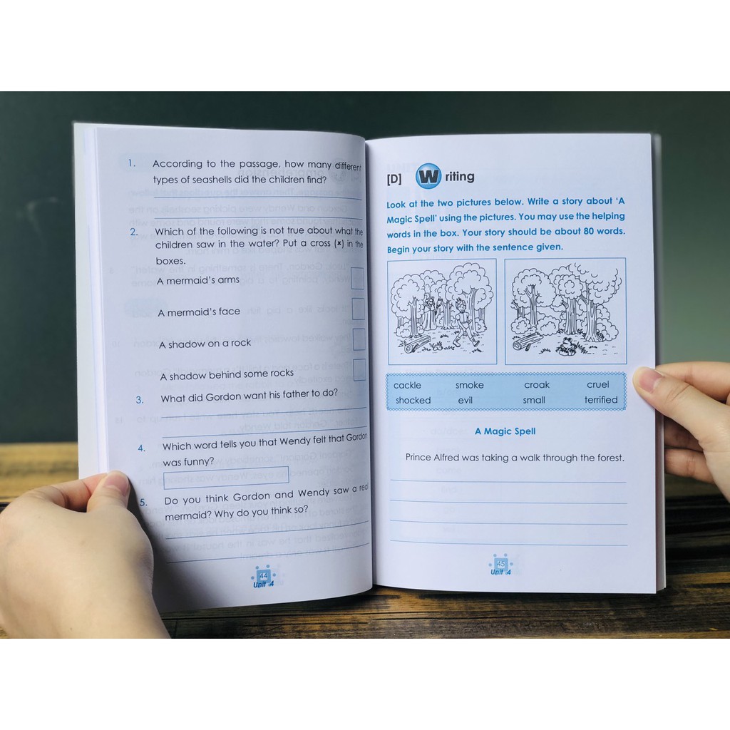 Sách: Learning English - Combo 5 cuốn Tiếng Anh Tiểu Học kèm giáo trình hướng dẫn học chi tiết