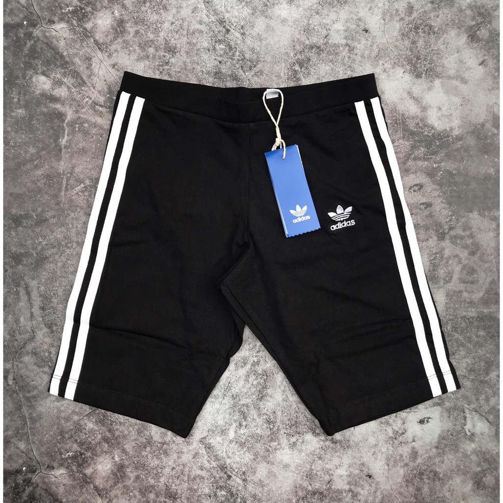 Quần legging đùi ba sọc chuẩn auth | BigBuy360 - bigbuy360.vn