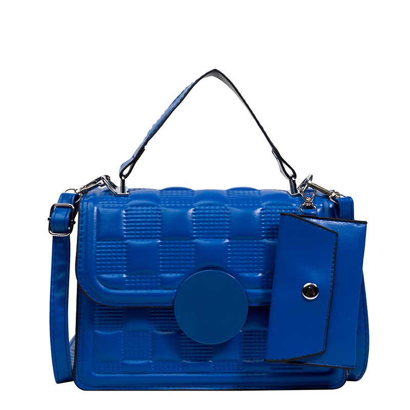 Túi Đeo Vai Màu Trơn Họa Tiết Caro Phong Cách Retro Thời Trang Mùa Hè 2022 Cho Nữ