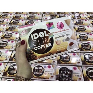 1Cà Phê Giảm Cân Idol Slim coffee  - Thái Lan hộp 10gói