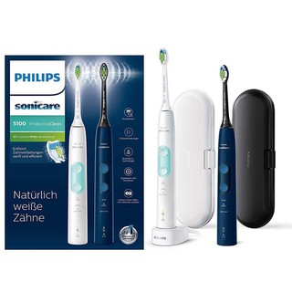 Bộ 2 bàn chải đánh răng điện Philips Sonicare ProtectiveClean 5100 HX6851/34