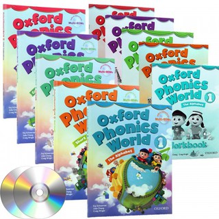 [GIÁ SỐC] Oxford Phonics World rèn luyện ngữ âm cho bé bắt đầu học Tiếng Anh