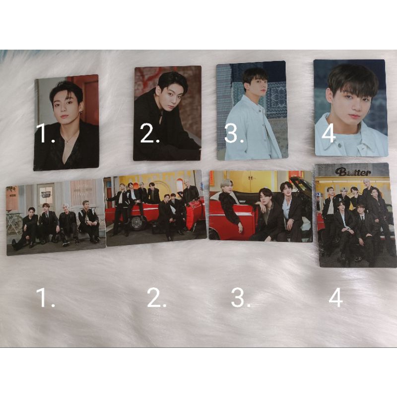 Thẻ ảnh MINI PHOTOCARD đợt PERMISSION TO DANCE ON STAGE - seoul /nhóm  BTS.