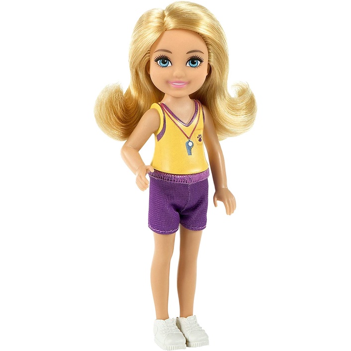 Búp Bê Barbie Chelsea Huấn Luyện Chó Cưng Dog Trainer Playset