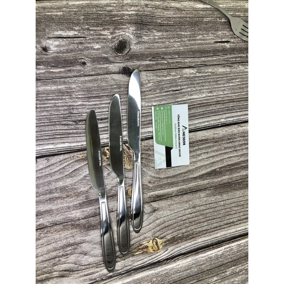 Dao ăn bít tết steak inox loại đẹp 8820 chất liệu cao cấp an toàn với sức khỏe