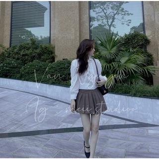 chân váy xếp ly ôm eo Meii Studio