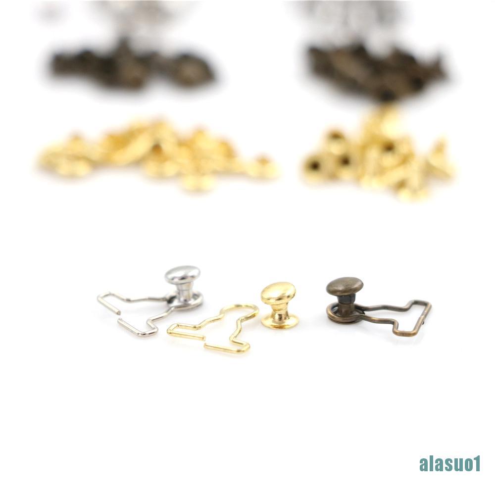 Set 20 Khóa Kim Loại Mini 9mm Chuyên Dụng Cho Múa Ba Lê