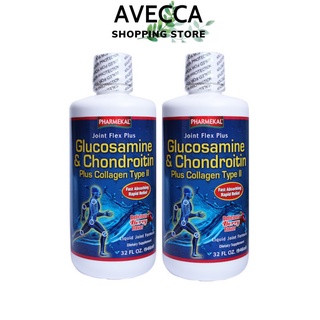 Nước Uống Bổ Khớp,Tái Tạo Sụn Pharmekal Joint Flex Glucosamine & Chondroitin Collagen Type II 945ml