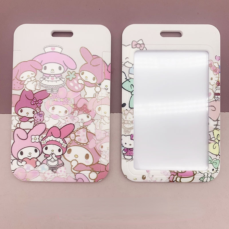 Sanrio Tấm Bọc Thẻ Điều Khiển Xe Buýt / Tàu Ngầm Họa Tiết Hoạt Hình Dễ Thương Ốp