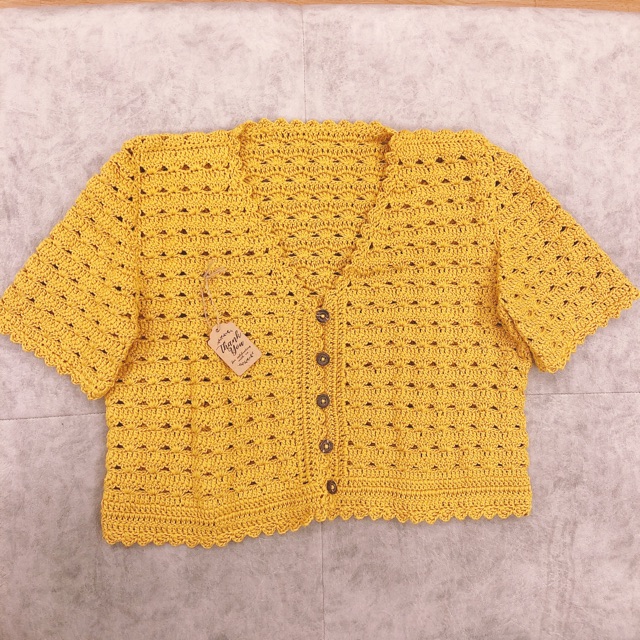 Áo croptop handmade
