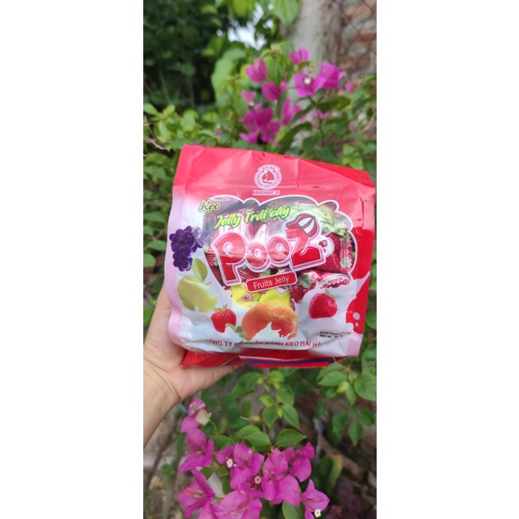 Kẹo dẻo jelly trái cây Pooz Hải Hà gói 350g