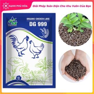 Phân Gà Organic Hữu Cơ Nhật Bản DG 999 -1kg/Gói- Cung Cấp Dinh Dưỡng Cho Hoa Hồng, Hoa Kiểng, Rau Màu & Cây Ăn Trái