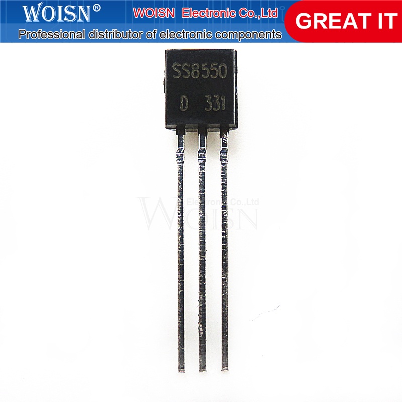 Set 100 linh kiện điện tử S8550D S8550 8550 To-92 chất lượng cao