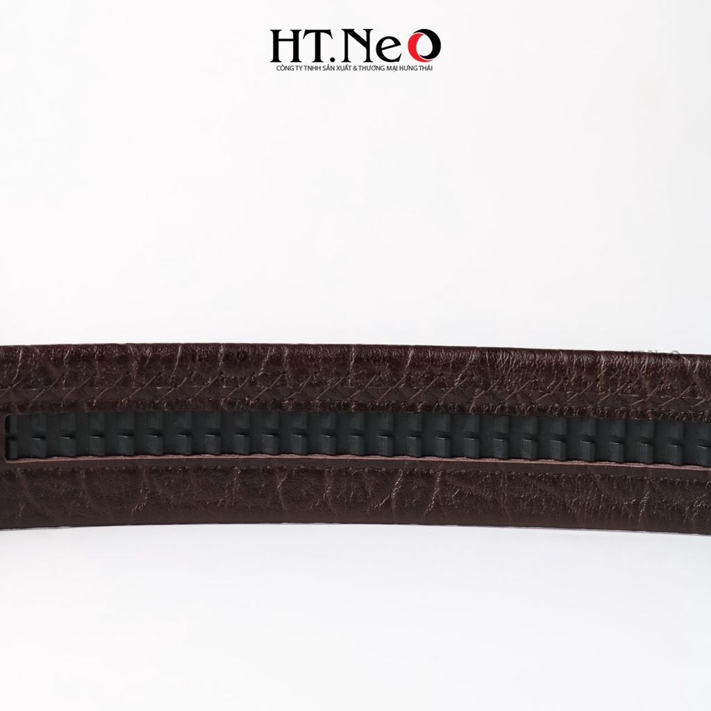Dây lưng da HT.NEO Da voi siêu sang trọng  kết hợp mắt khóa da chống chầy xước hoen gỉ DL12