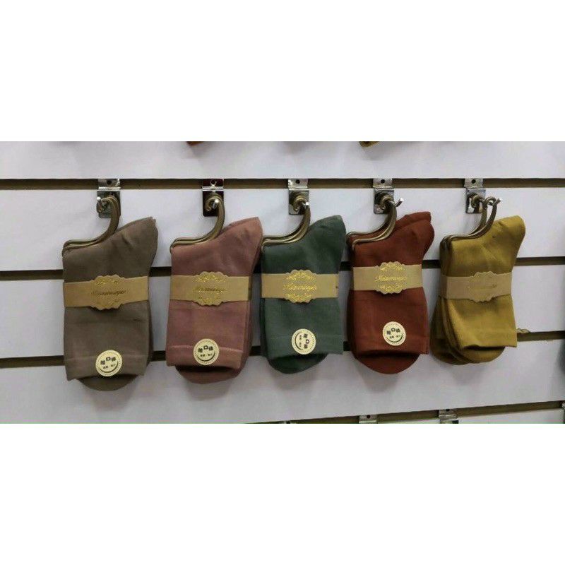 Set 5 đôi tất gân cổ cao dày ấm loại xịn cho nữ