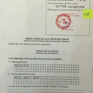 SỮA RỬA MẶT NELLY.P