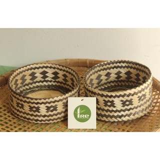 Hộp đựng xôi bằng tre đan